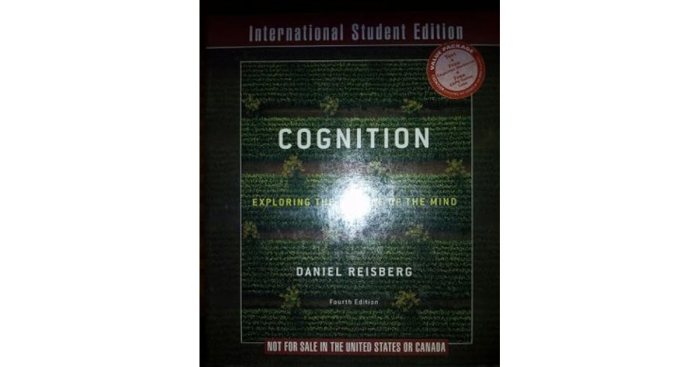 Cognition edition fifth exploring mind science workbook