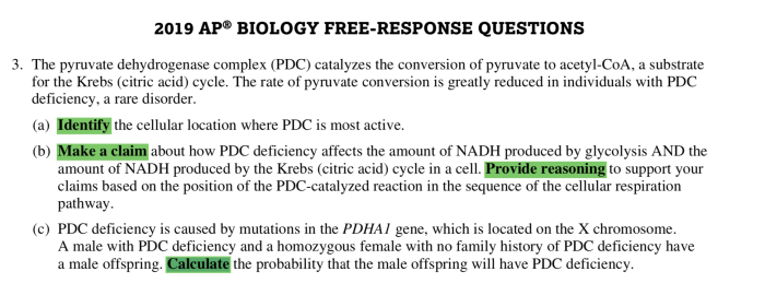 Ap bio unit 4 test answers