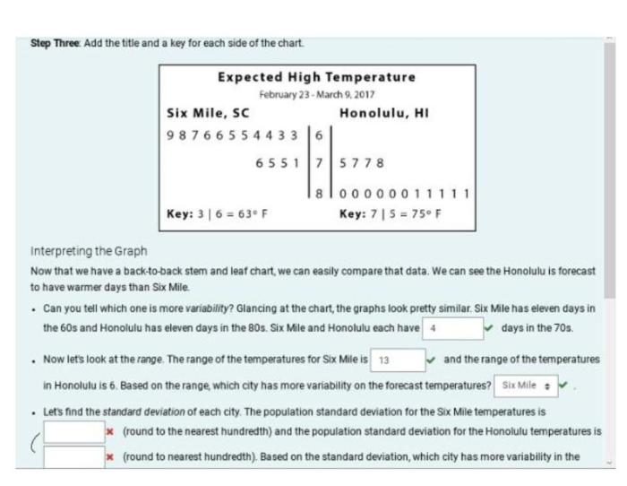 Lesson 1.7 measuring variability answer key