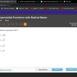 Which is equivalent to 16 superscript three-fourths x