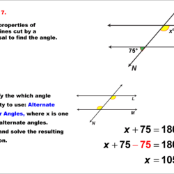 Parallel transversal worksheet worksheets